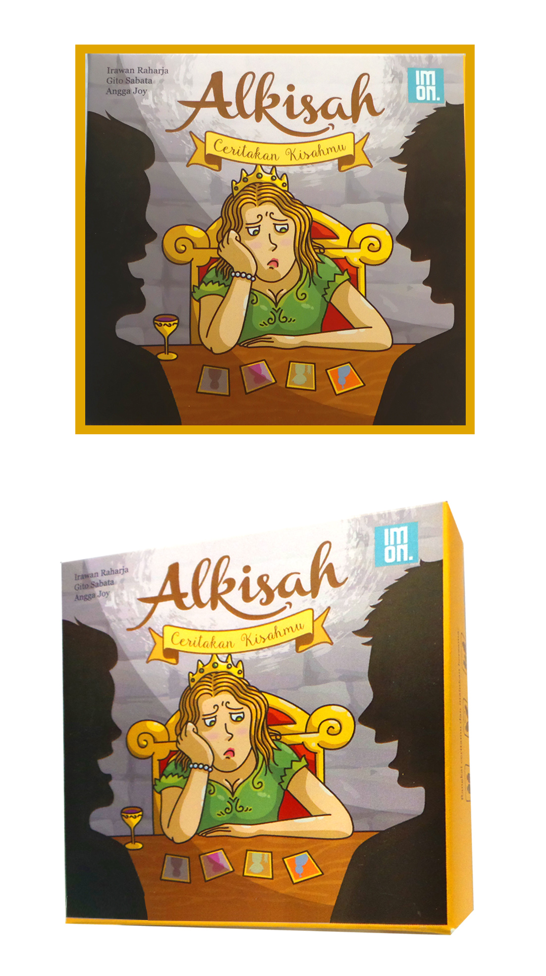 Monopolis Alkisah Base Tabletop, Board and Card Game