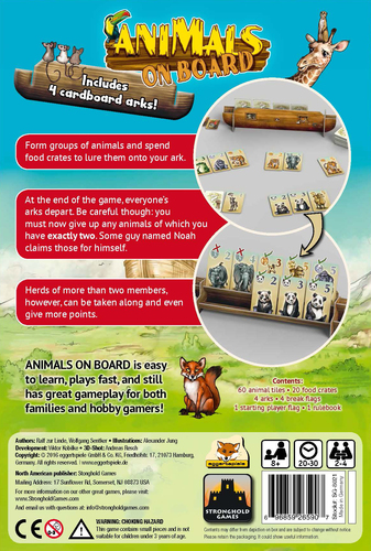 Monopolis Animals on Board Base Tabletop, Board and Card Game