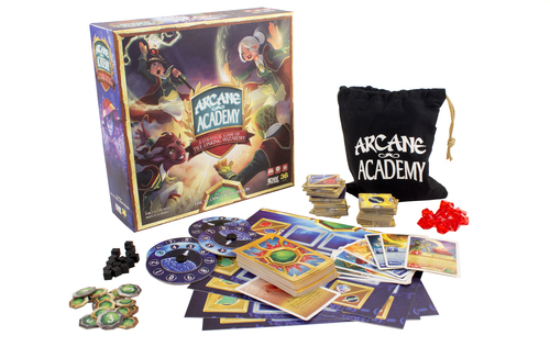 Arcane Academy Board Game Monopolis Arcane Academy Base Tabletop, Board and Card Game