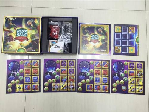 Arcane Academy Board Game Monopolis Arcane Academy Base Tabletop, Board and Card Game