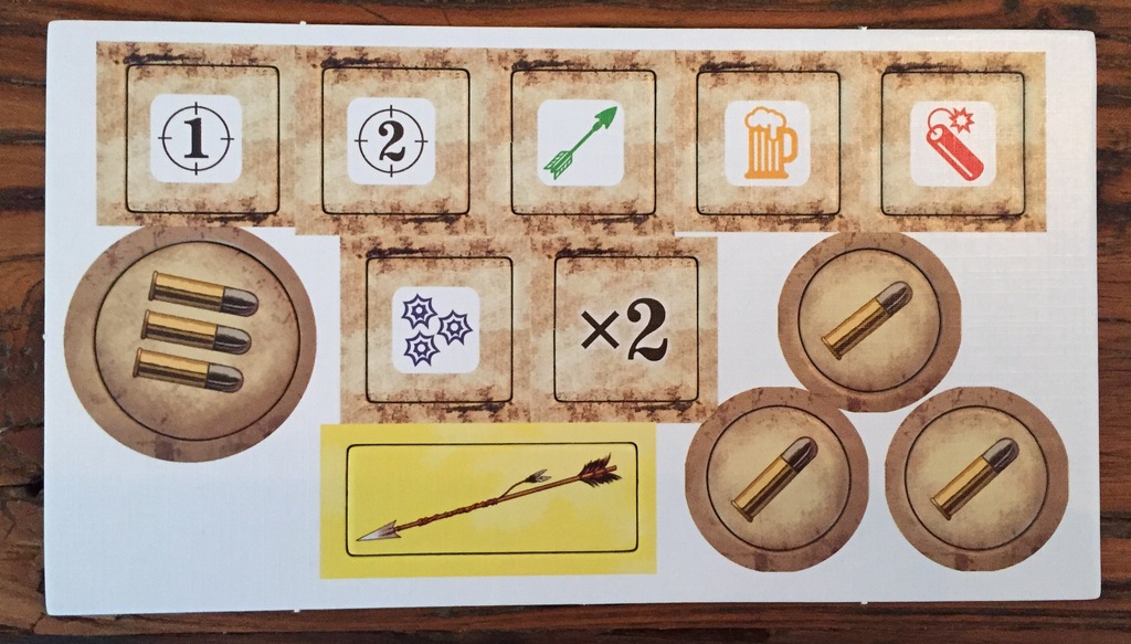 Bang The Dice Game Expansion Old Saloon Monopolis Bang the Dice Game: Old Saloon Expansion Tabletop, Board and Card Game