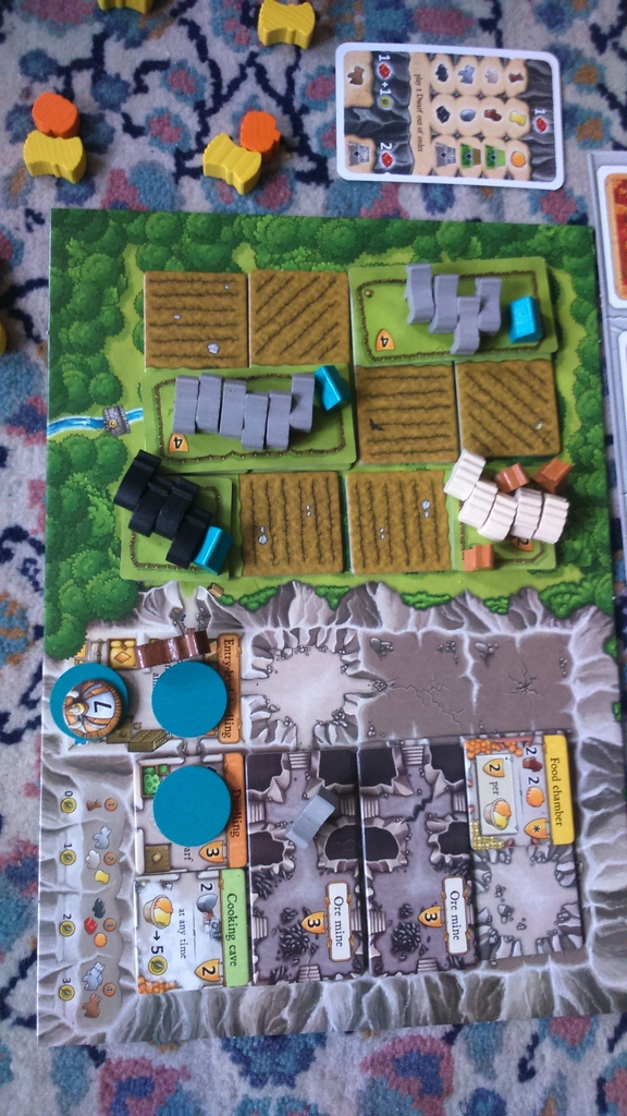 Monopolis Caverna Base Tabletop, Board and Card Game