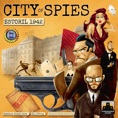 City of Spies: Estoril 1942 Board Game Monopolis City of Spies: Estoril 1942 Base Tabletop, Board and Card Game
