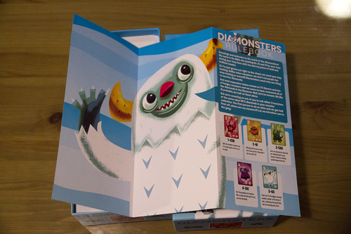 Monopolis Diamonster Base Tabletop, Board and Card Game