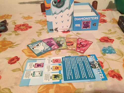 Monopolis Diamonster Base Tabletop, Board and Card Game