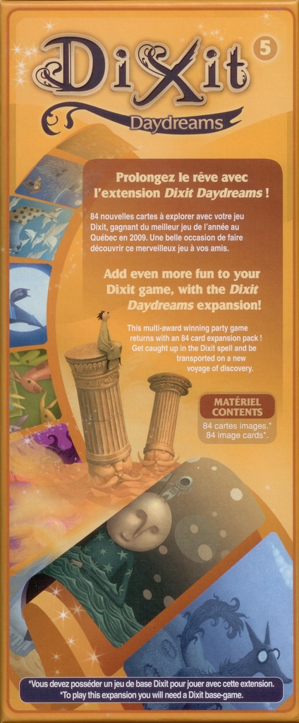 Dixit Daydreams expansion Board Game Monopolis Dixit Daydreams Expansion Tabletop, Board and Card Game