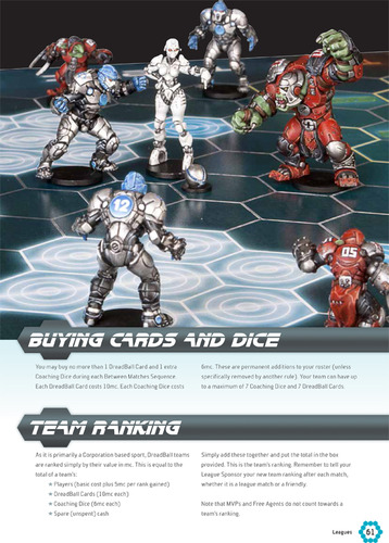 DreadBall The Futuristic Sports Board Game Monopolis DreadBall The Futuristic Sports Board Game Base Tabletop, Board and Card Game
