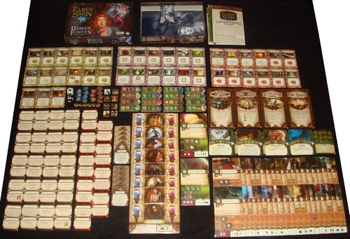 Elder Sign Unseen Force Expansion Board Game Monopolis Elder Sign Unseen Force Expansion Tabletop, Board and Card Game