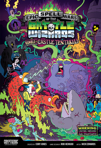 Epic Spell Wars of the Battle Wizards Rumble at Castle Tentakill Monopolis Epic Spell Wars Base Tabletop, Board and Card Game
