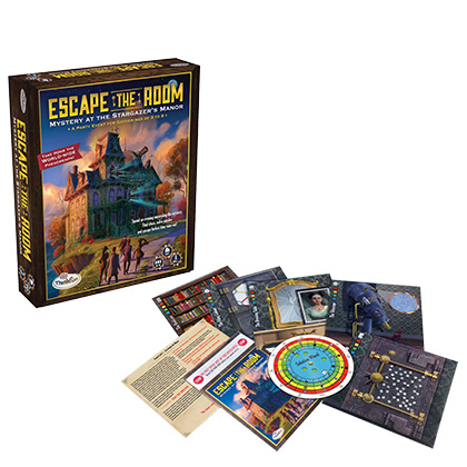 Escape the Room Mystery at the Stargazer's Manor Board Game Monopolis Escape the Room Mystery at the Stargazer's Manor Base Tabletop, Board and Card Game