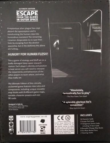 Escape from the Aliens in Outer Space Board Game Monopolis Escape from the Aliens in Outer Space Base Tabletop, Board and Card Game