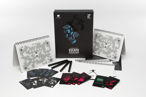 Escape from the Aliens in Outer Space Board Game Monopolis Escape from the Aliens in Outer Space Base Tabletop, Board and Card Game