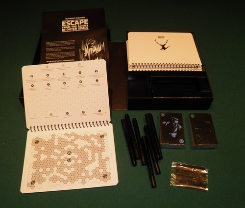 Escape from the Aliens in Outer Space Board Game Monopolis Escape from the Aliens in Outer Space Base Tabletop, Board and Card Game