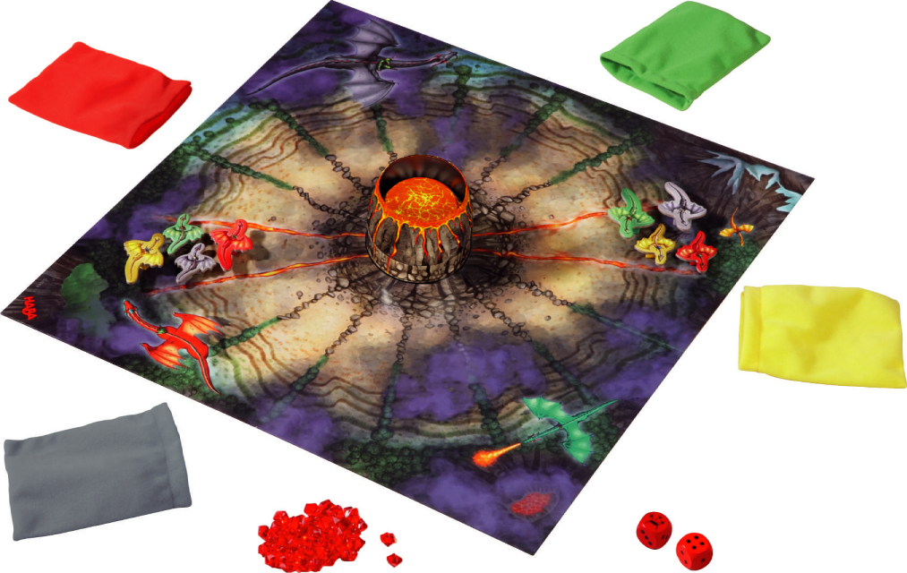 Fire Dragon Board Game Monopolis Fire Dragon Base Tabletop, Board and Card Game