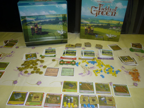 Monopolis Fields of Green Board Game Base Tabletop, Board and Card Game