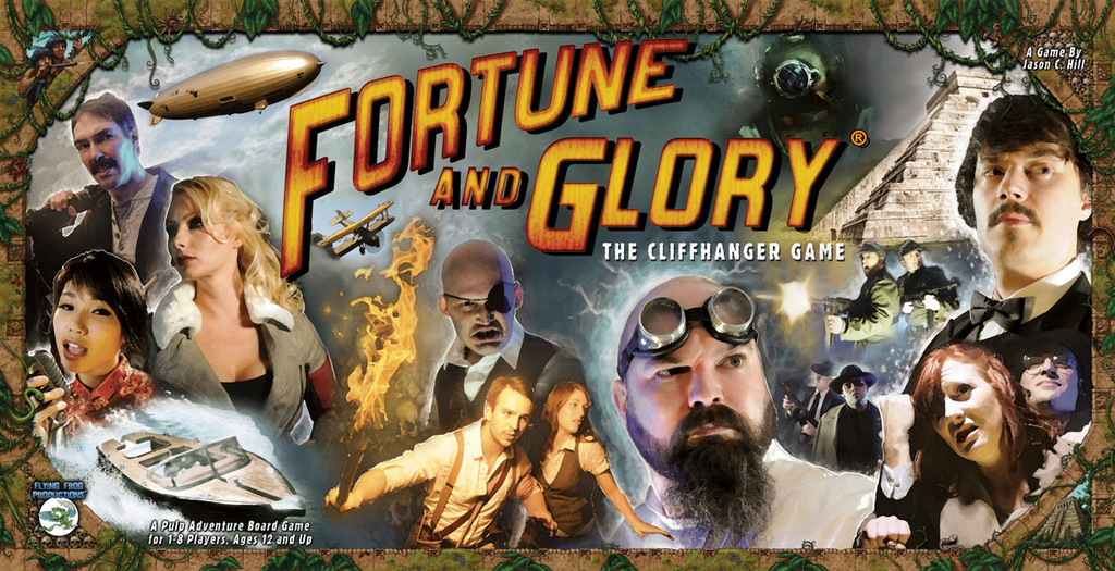 Fortune and Glory: The Cliffhanger Game Board Game Monopolis Fortune and Glory: The Cliffhanger Base Tabletop, Board and Card Game