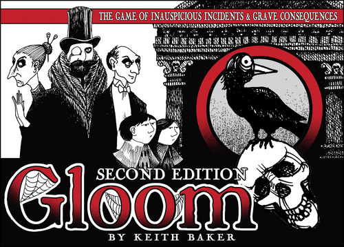 Gloom Board Game Monopolis Gloom Base Tabletop, Board and Card Game