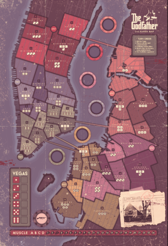 The Godfather: A New Don Board Game Monopolis The Godfather: A New Don Board Game Base Tabletop, Board and Card Game