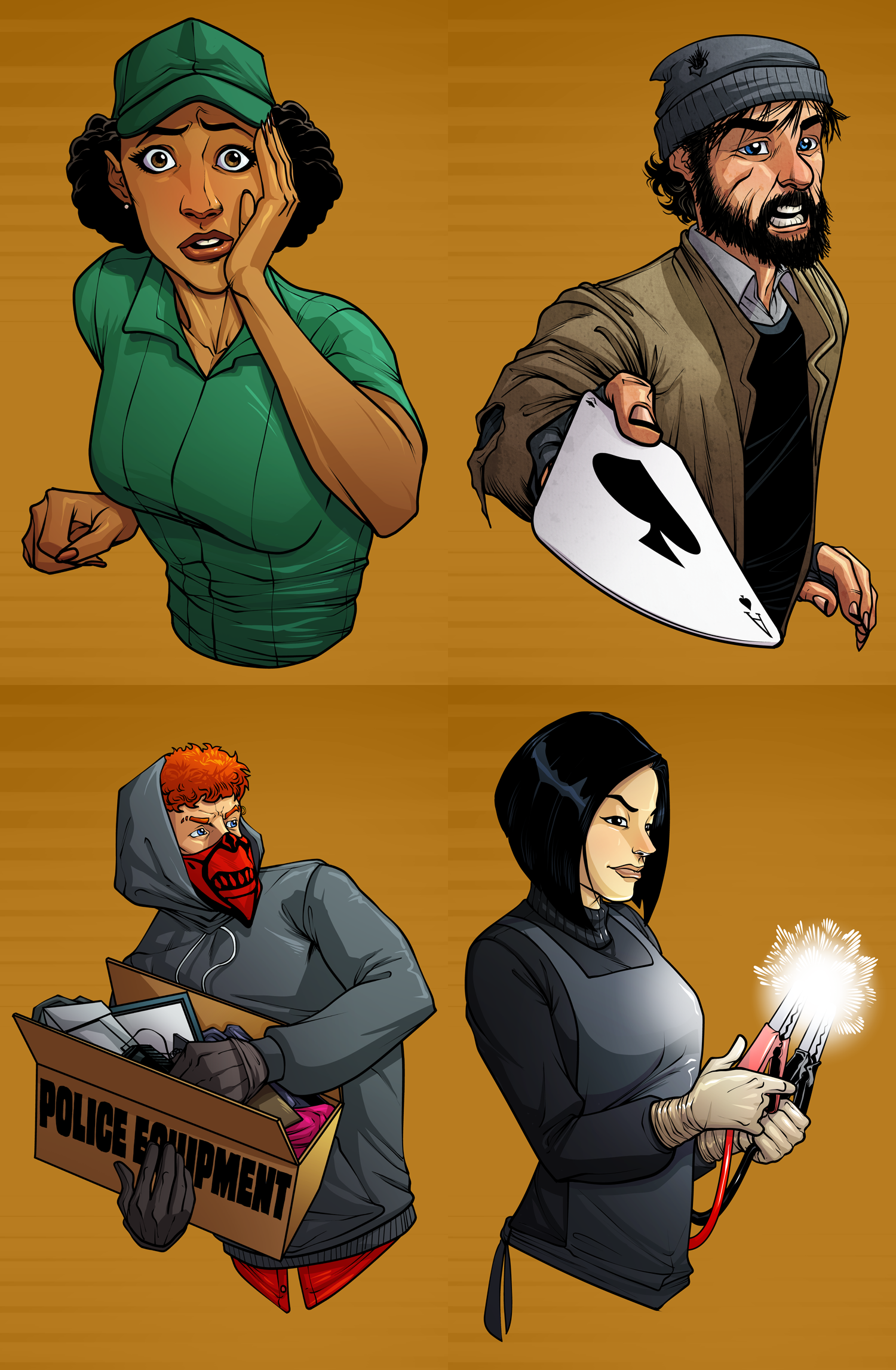 Good Cop Bad Cop: Undercover Board Game Expansion Monopolis Good Cop Bad Cop: Undercover Expansion Tabletop, Board and Card Game