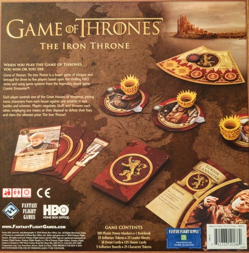 Monopolis Game of Thrones: The Iron Throne Base Tabletop, Board and Card Game
