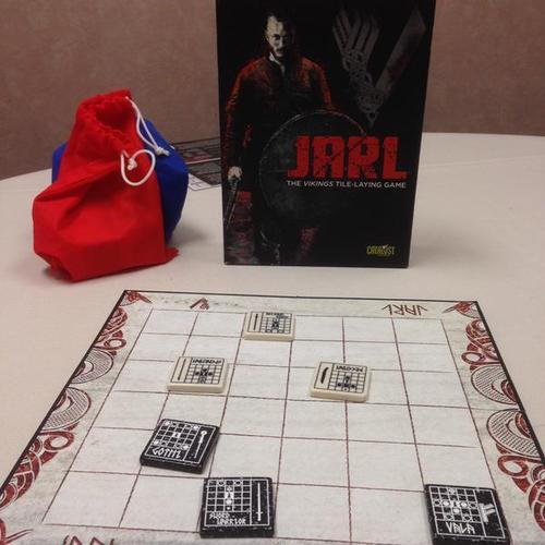 Monopolis Jarl: The Vikings Tile-Laying Base Tabletop, Board and Card Game