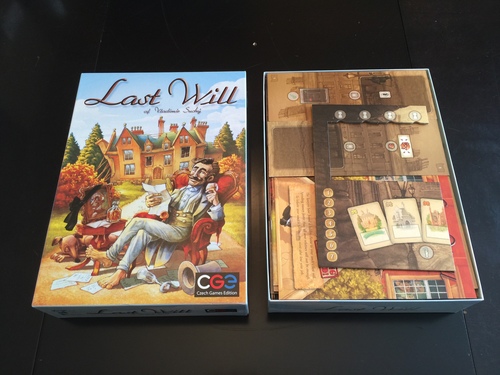 Monopolis Last Will Base Tabletop, Board and Card Game