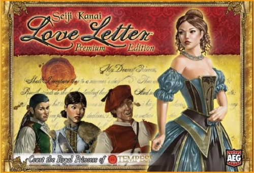 Monopolis Love Letter Premium Base Tabletop, Board and Card Game
