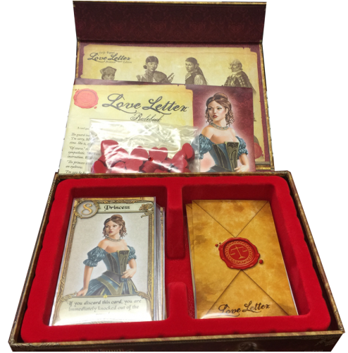 Monopolis Love Letter Premium Base Tabletop, Board and Card Game