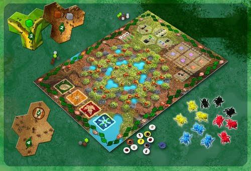 Myrmes Board Game Monopolis Myrmes Base Tabletop, Board and Card Game