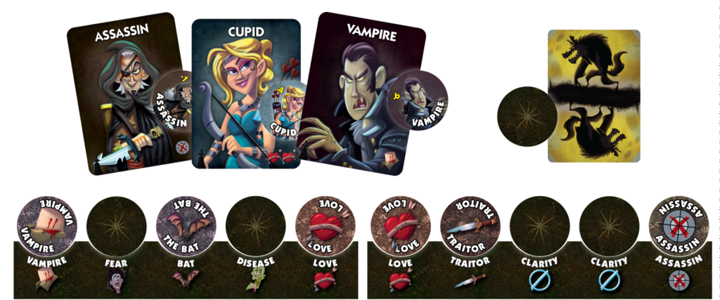 Monopolis One Night Ultimate Vampire Base Tabletop, Board and Card Game
