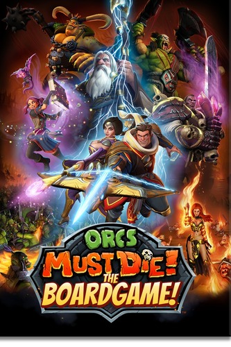 Monopolis Orcs Must Die!: Order Board Game Base Tabletop, Board and Card Game