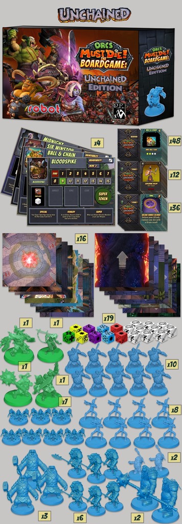 Orcs Must Die!: Unchained Board Game Monopolis Orcs Must Die!: Unchained Board Game Base Tabletop, Board and Card Game