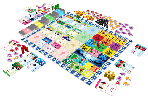 Monopolis The Pursuit of Happiness Base Tabletop, Board and Card Game