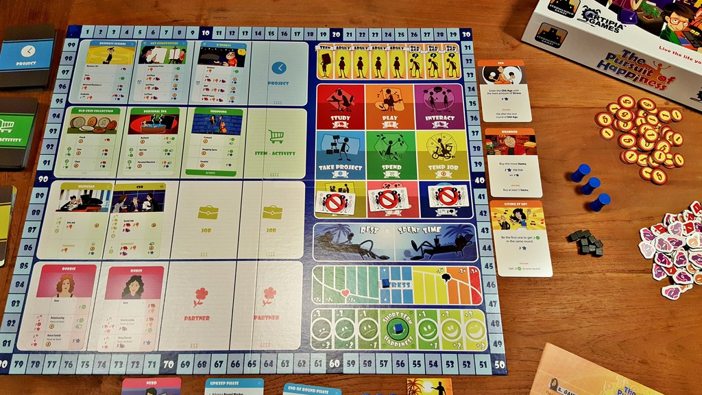 Monopolis The Pursuit of Happiness Base Tabletop, Board and Card Game