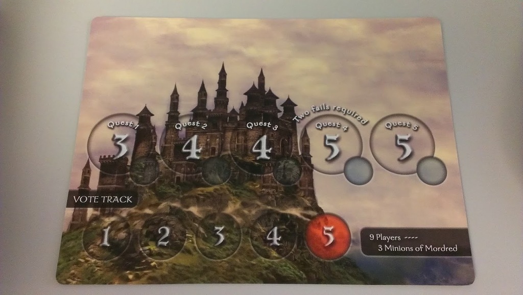 Monopolis Resistance Avalon Base Tabletop, Board and Card Game