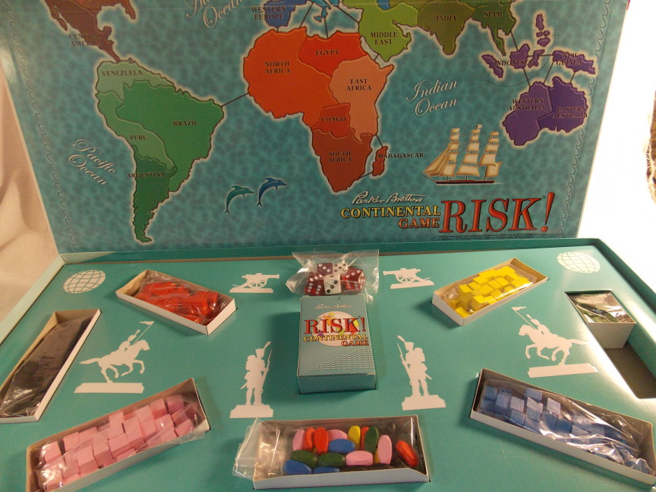 Risk 1959 Board Game Monopolis Risk 1959 Base Tabletop, Board and Card Game