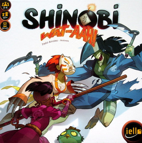 Shinobi WAT-AAH!!! Board Game Monopolis Shinobi WAT-AAH!!! Base Tabletop, Board and Card Game