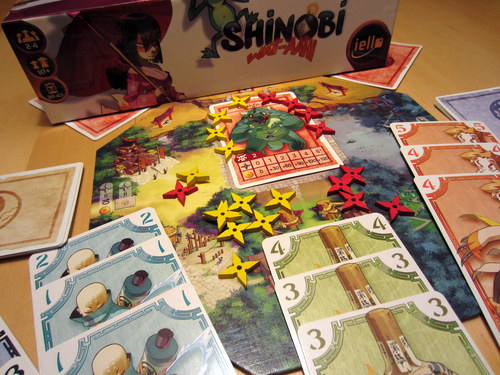 Shinobi WAT-AAH!!! Board Game Monopolis Shinobi WAT-AAH!!! Base Tabletop, Board and Card Game