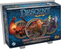 Monopolis Descent Treaty of Champions Expansion Tabletop, Board and Card Game