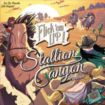 Monopolis Flick em up Stallion Canyon Expansion Tabletop, Board and Card Game