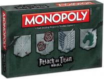 Monopolis Monopoly Attack on Titan Base Tabletop, Board and Card Game