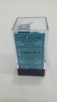 Monopolis Polyhedral 7 Die Chessex Dice Set Speckled Stealth Accessories Tabletop, Board and Card Game