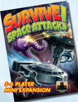 Monopolis Survive Space Attack 5-6 Players Expansion Tabletop, Board and Card Game