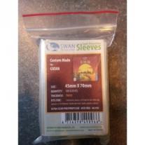 Monopolis Swan Panasia CATAN Mini Euro Thick 45x70 Card Sleeve Board Game Accessories