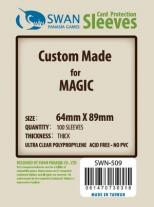 Monopolis Swan Panasia Thick 64x89 Card Sleeve Board Game Accessories