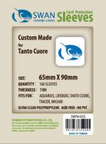 Monopolis Swan Panasia Tanto Cuore Thin 65x90 Card Sleeve Board Game Accessories
