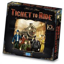 Monopolis Ticket to Ride 10th Anniversary Base Tabletop, Board and Card Game