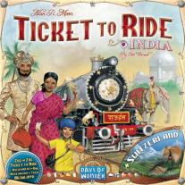 Monopolis Ticket to Ride India and Swiss Expansion Tabletop, Board and Card Game