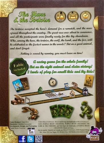 The Hare and the Tortoise Board Game Monopolis The Hare and the Tortoise Board Game Base Tabletop, Board and Card Game