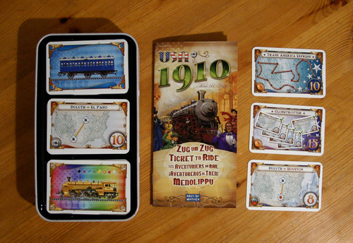 Ticket To Ride USA 1910 Expansion Board Game Monopolis Ticket To Ride USA 1910 Expansion Tabletop, Board and Card Game